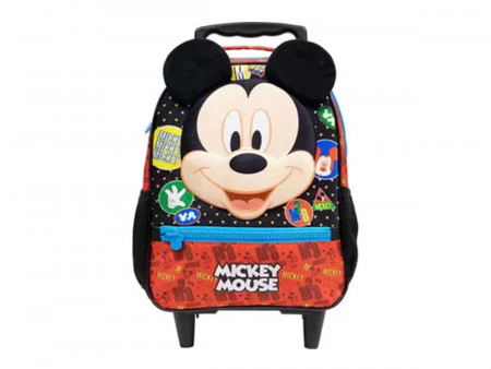 MOCHILA CAR.MICKEY 40CM.1D.