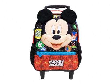 MOCHILA CAR.MICKEY 40CM.1D.
