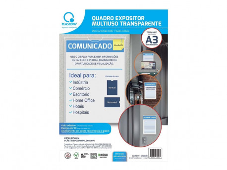 SUPORTE PAPEL A3 TR.LISO PP 5MM.