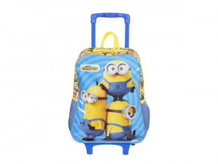 MOCHILA CAR.MINIONS AZUL...