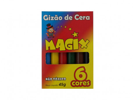 GIZAO CERA 06 CORES MAGIX 45G.