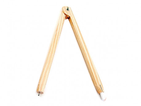 COMPASSO PROFESSOR P/QUADRO MADEIRA 40CM