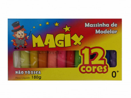 MASSA MODELAR 12 CORES MAGIX 130G.