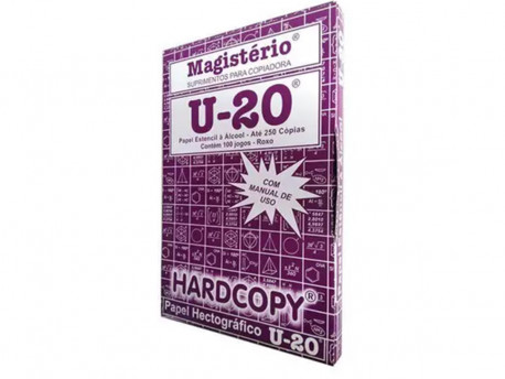 STENCIL HECTOGRAFICO MAG.U20  ROXO C/100