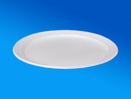 PRATO 26CM.PLAST.BRANCO...