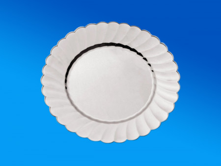 PRATO 22CM.PLAST.PRATA...