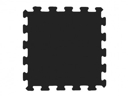 TATAME EVA  50X 50CM X 10MM PRETO C/4