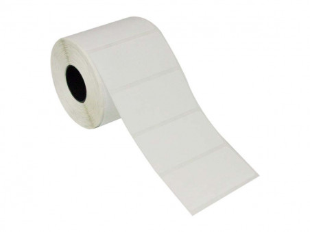 ETIQUETA 50X 30MM.BRANCA LISA 45M.C/1360