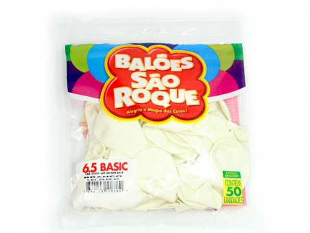 BALAO BRANCO N.6,5 CLASSIC C/50