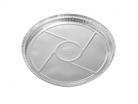 PRATO DESC.ALUMINIO PIZZA 25CM C/ 10