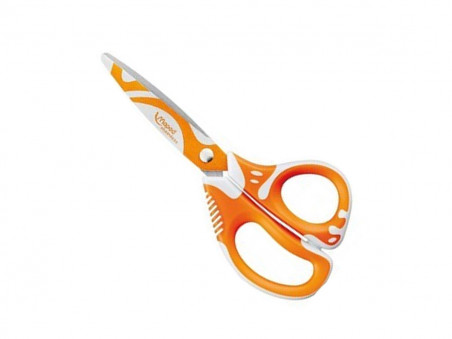 TESOURA ESCOLAR 13CM.ZENOA AZ/RS/LJ.