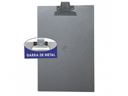 PRANCHETA OF.PLAST.FUME.PREN.METAL