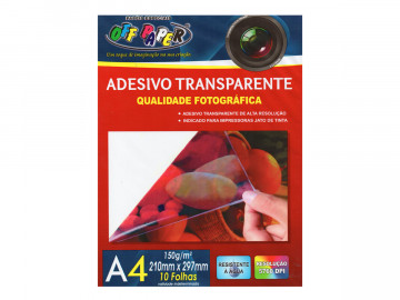 PAPEL FOTO ADESIVO 120G.A4...