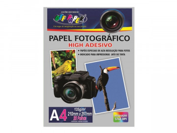 PAPEL FOTO ADESIVO A4...