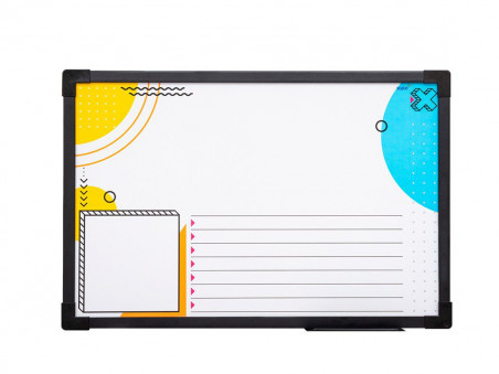 QUADRO PRETO 038X080 MOLD.MAD.PRETO