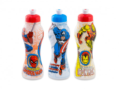 GARRAFA PLAST.MARVEL COMICS 450ML