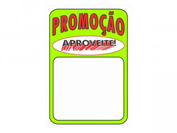 PLACA PVC 25X34 PROMOCAO...