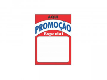 PLACA PVC 13X17 PROMOCAO...