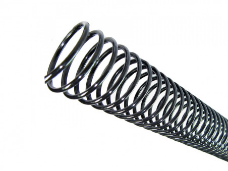 ESPIRAL 07MM ENCARDENACAO 25F.PRETO C100