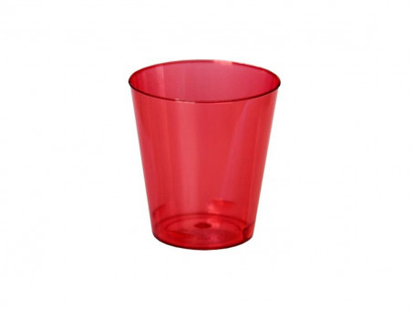 COPO ACRILICO  25ML.VERMELHO C/10