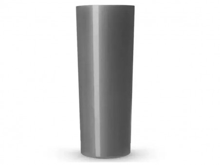 COPO ACRILICO 360ML LONG DRINK PRATA-AV.