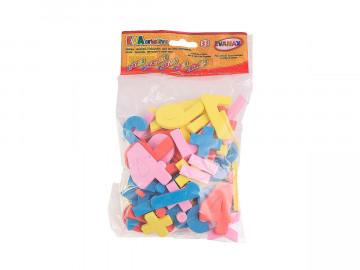 NUMEROS EVA 5MM 60 PECAS +...