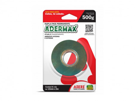 FITA FIXA FORTE 12MMX02MT.ADERMAX 1MM
