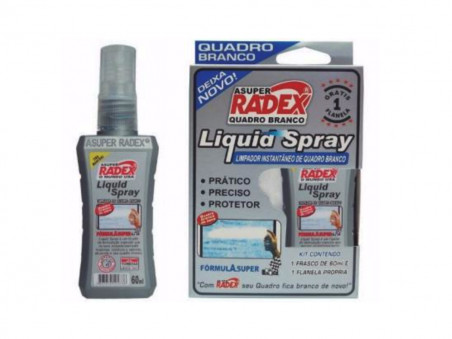 LIMPA QUADRO BRANCO 60ML SPRAY+FLANE-AV