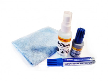 KIT PINCEL+LIMPADOR+REABASTECEDOR+PANO