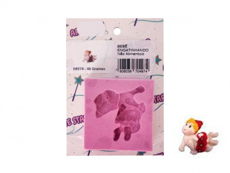 MOLDE SIL.BEBE ENGATINHANDO 46G.