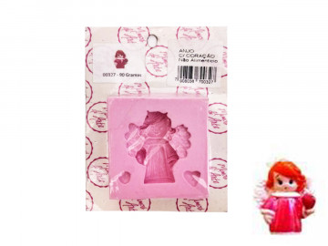 MOLDE SIL.ANJO C/CORACAO 90G.