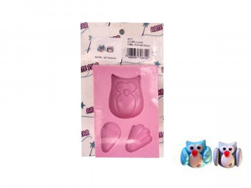 MOLDE SIL.CORUJA KIT 147G.