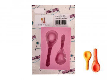 MOLDE SIL.COLHER KIT 99G.