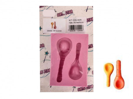 MOLDE SIL.COLHER KIT 99G.