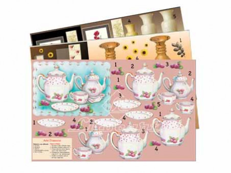 PAPEL ARTE FRANCESA PASSO A PASSO 30X49