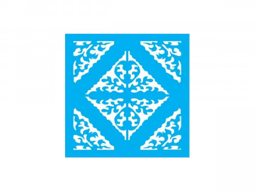 STENCIL MOSAICO 10X10CM -...