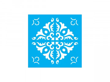 STENCIL MOSAICO 10X10CM -...