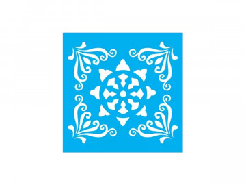 STENCIL MOSAICO 10X10CM -...