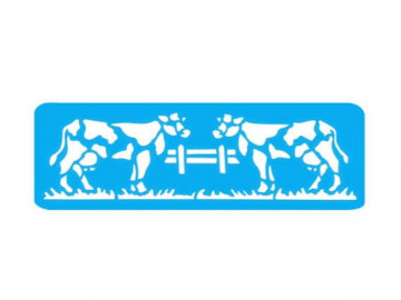 STENCIL VACAS 32X14 -1145