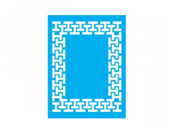 STENCIL MOLDURA 15X20CM -...