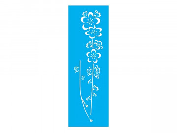 STENCIL RAMO/FLOR 10X30CM -...