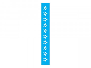 STENCIL FLORES  4X30CM - JK277