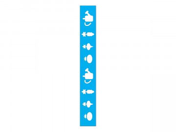 STENCIL VERDURAS/REGADOR...