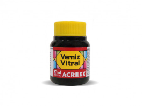 TINTA VERNIZ VITRAL VERMELHO F.37ML-507