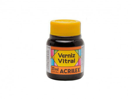 TINTA VERNIZ VITRAL LARANJA 37ML-517