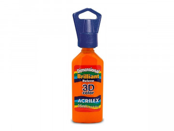TINTA DIMENS.BRILH.LARANJA...