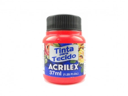 TINTA TECIDO FLUOR.VERMELHO 37ML-103