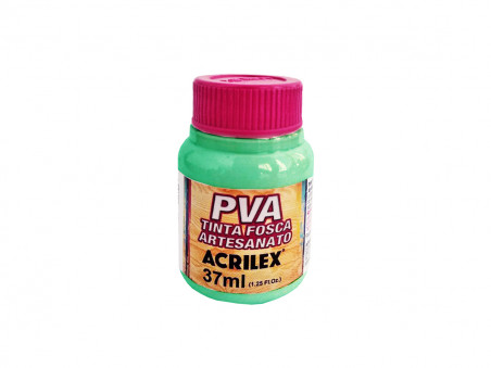 TINTA PLASTICA VERDE FOLHA PVA 37ML-510