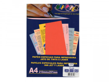 PAPEL A4 COLOR LARANJA...