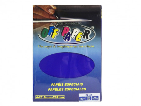 PAPEL A4 COLOR LILAS LUMI PLUS 180G.20F.